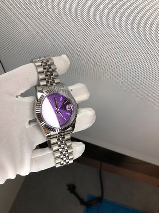 Reloj seiko Mod date Purple