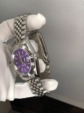 Reloj seiko Mod date Purple