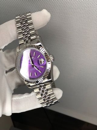 Reloj seiko Mod date Purple