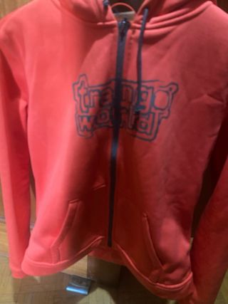 Sudadera Trango Windsurf Naranja y verde