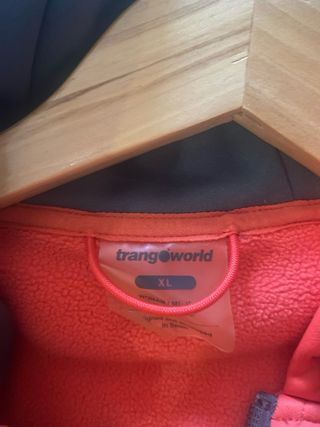 Sudadera Trango Windsurf Naranja y verde