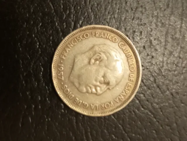 Lote 10 Monedas Pesetas Franco