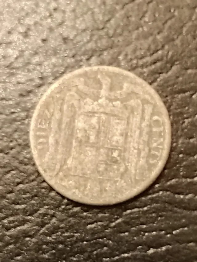 Lote 10 Monedas Pesetas Franco