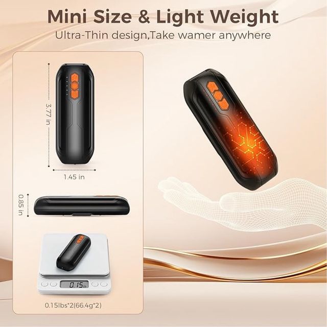 2 Calentadores de Manos Recargables