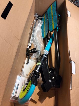 Patinetes de Patinaje Marca KRF The New Urban Concept para Niño, Azul (Azul), Talla Única