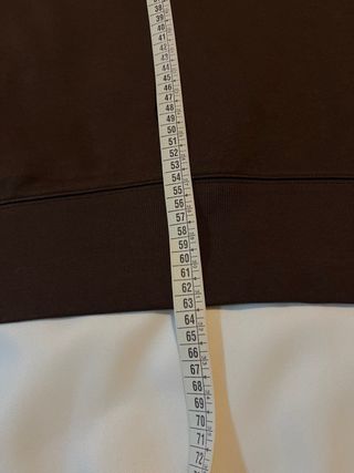 Nike Sudadera Marrón Chocolate Cropped XL