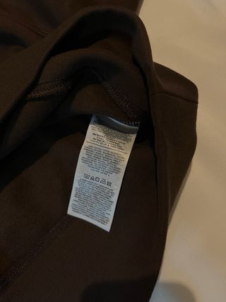 Nike Sudadera Marrón Chocolate Cropped XL