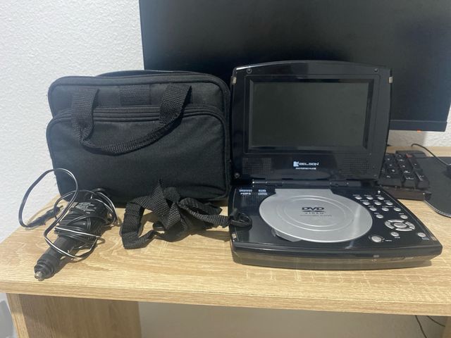 Reproductor DVD Portátil Kelson + Cable Coche