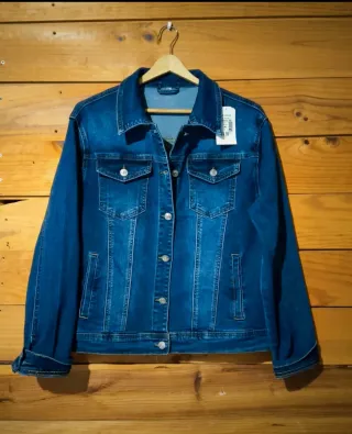 Chaqueta Vaquera Mujer Azul