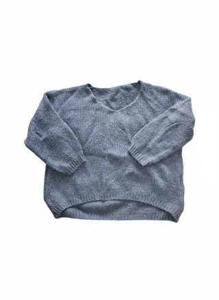 Lote 2 maglioni blu e grigio