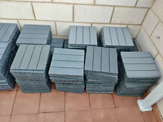 Losetas de exterior grises