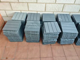 Losetas de exterior grises