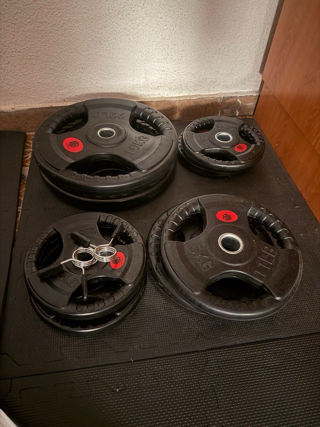 Barra Gorila 120cm + Discos