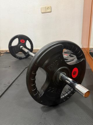 Barra Gorila 120cm + Discos