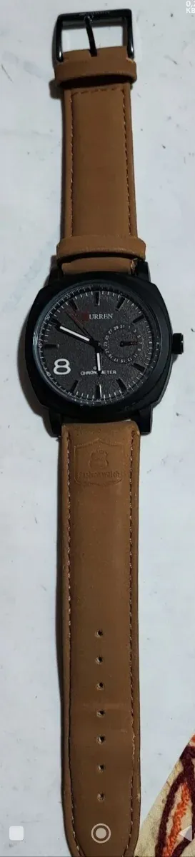 Reloj Curren Esport Negro y Marrón