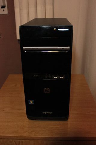 Torre HP Pavilion Negra