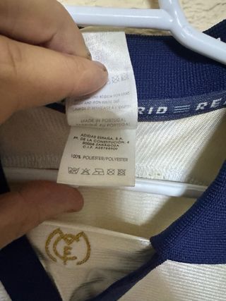 Camiseta Real Madrid Adidas 98/99 Original