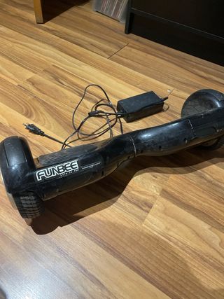 Hoverboard negro con cargador
