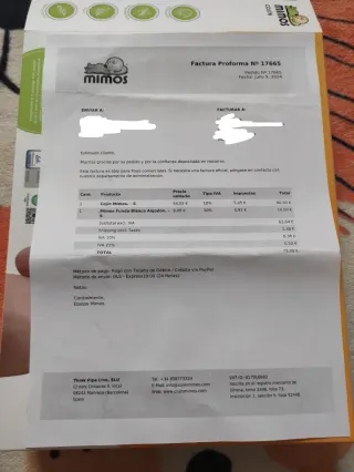 Cojín "Mimos" plagiocefalia bebés