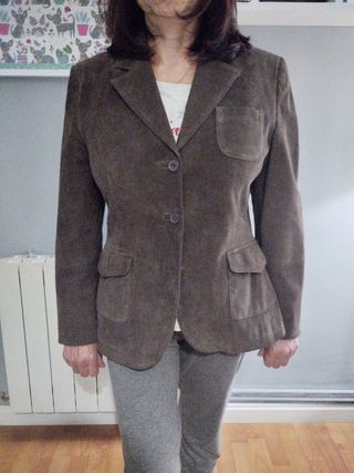 Chaqueta ante marrón