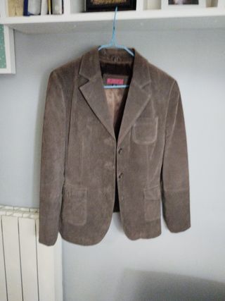 Chaqueta ante marrón