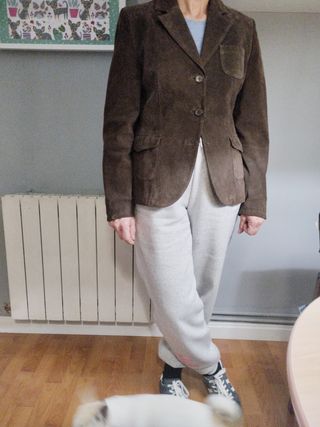 Chaqueta ante marrón