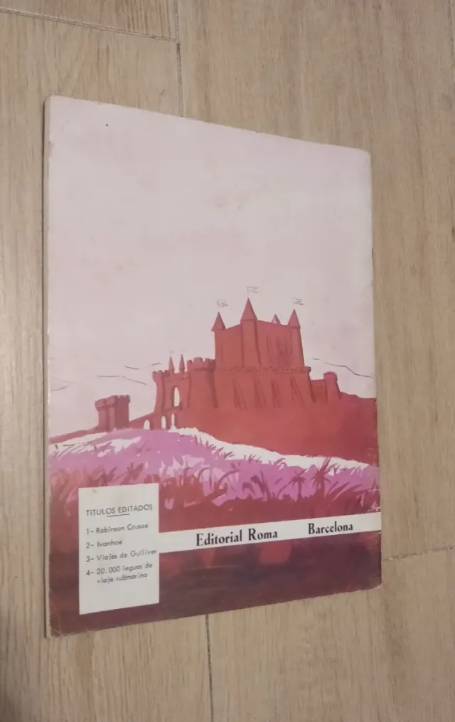 Comic Ivanhoe 1980. Colección Album juvenil Roma