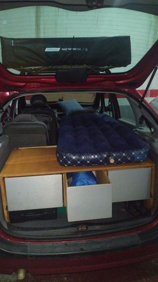 Camperización Citroen Picasso: junto o separado