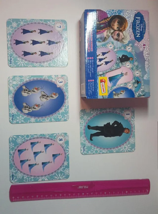 Juego de cartas Frozen Lisciani