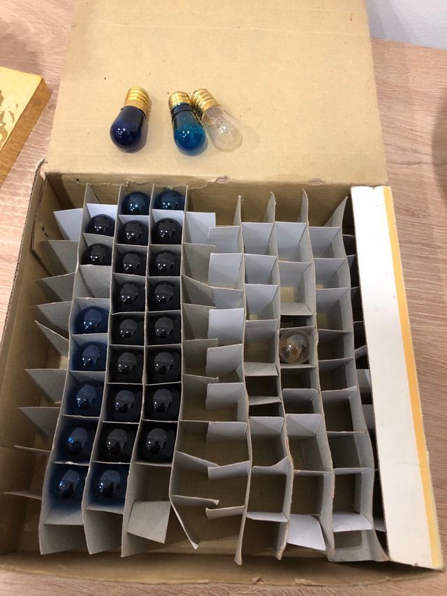 Lampadine 14V Blu e Trasparenti