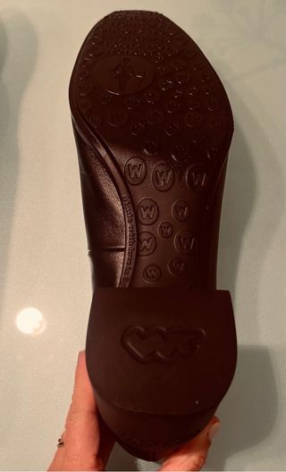 Zapatos salón Wonders Talla 42 , negro .