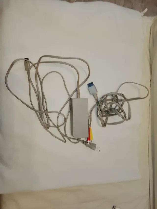 Cable Corriente y TV Wii