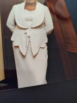 Traje de Novia 3 Piezas Talla 46