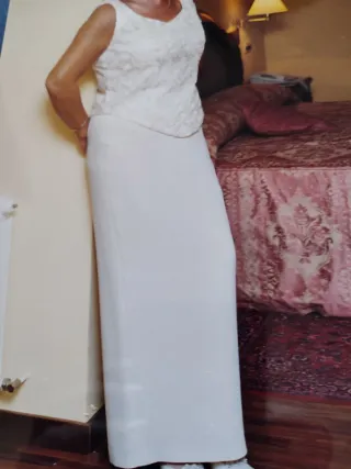 Traje de Novia 3 Piezas Talla 46