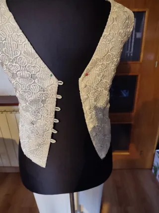 Traje de Novia 3 Piezas Talla 46