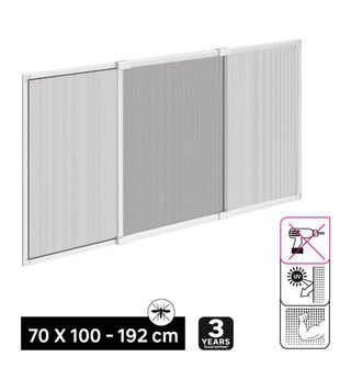 Mosquitera extensible aluminio Leroy Merlín