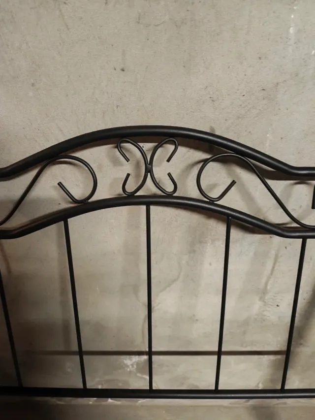 Cabezal de forja negro 90 cm