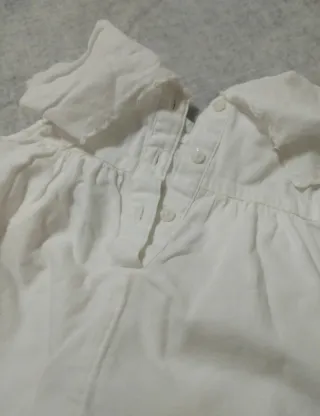 Conjunto Mango blanco roto bebé 1-3 meses (56cm)