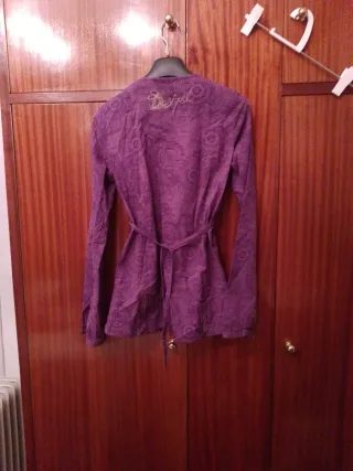 Blusa Desigual Morada Talla S