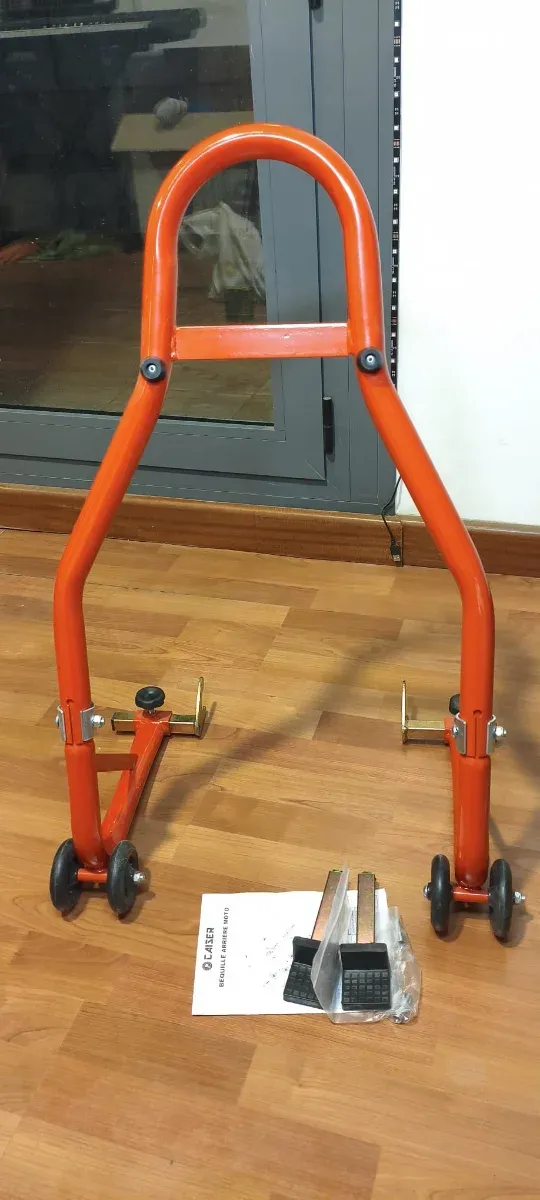 Caballete Trasero de Moto Universal SIN USAR