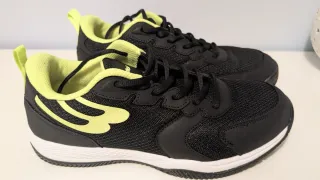 Zapatillas Bullpadel pádel negras y verdes