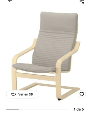 Butaca Poäng Ikea poco uso