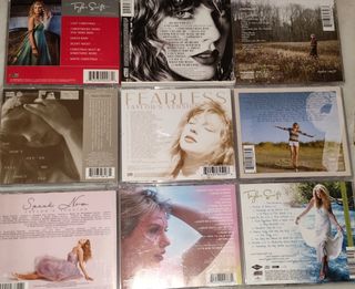 Colección CDs Taylor Swift (gran descuento)