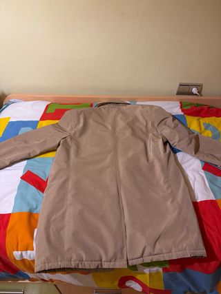 Gabardina Solera marrón claro talla L