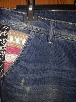 Pantalón vaquero Benetton Talla XXXL