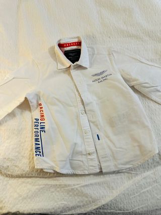 Camisa Hackett Aston Martin 2 años