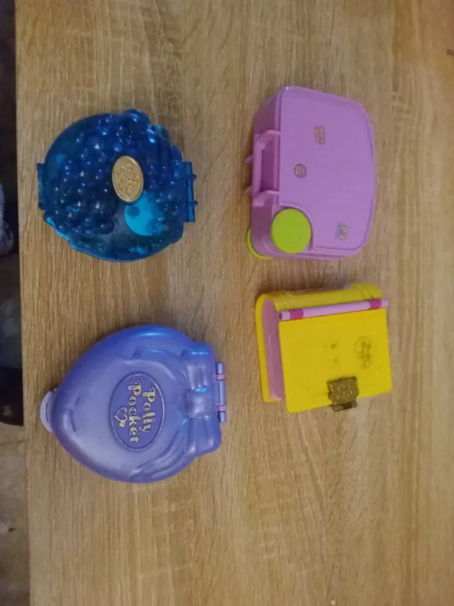 Lote de 4 Polly Pocket vintage