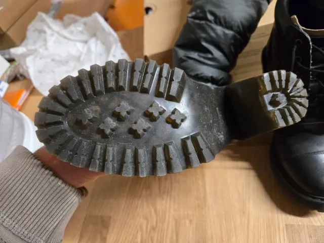 Scarponcino Dr. Martens donna nero