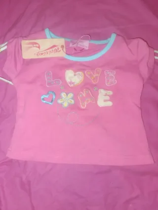 Camiseta Weixing Rosa Niña