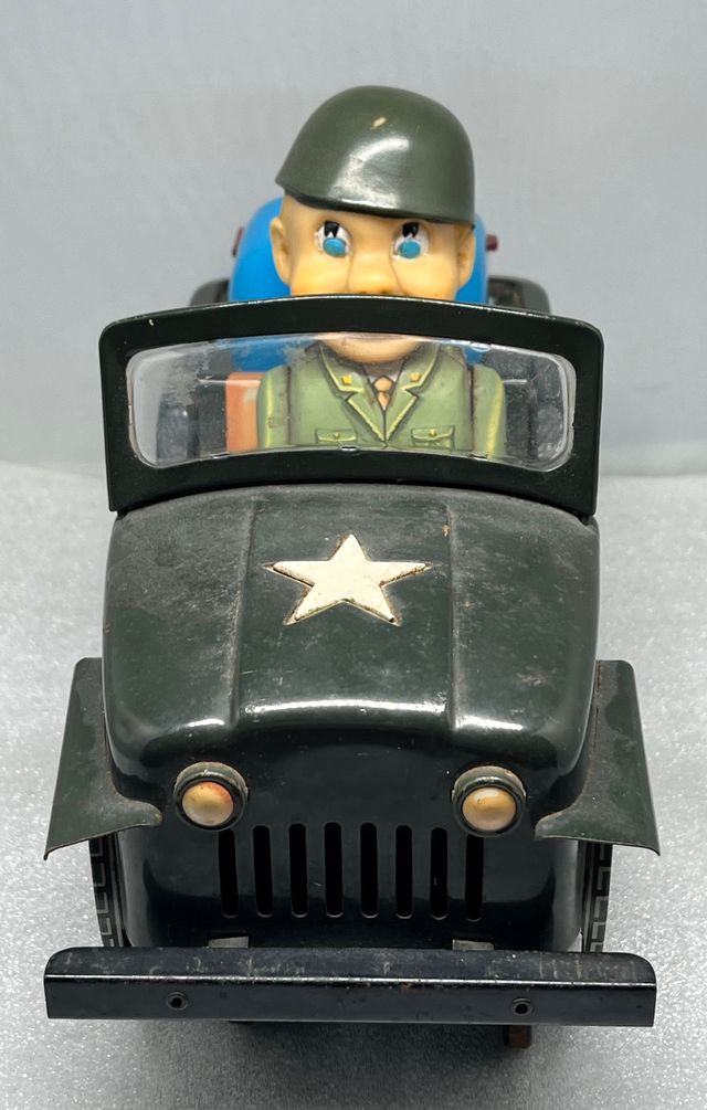 US ARMY ROCKET JEEP, MASUDAYA, JAPON 60'S, ANTIGUO
